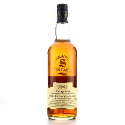 Macallan 1988 Signatory Vintage 12 Year Old 75cl / Park Avenue Liquor Shop
