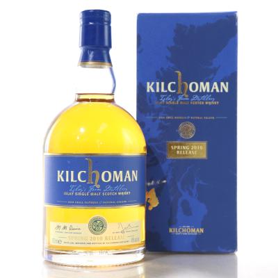 Kilchoman Spring 2010 Release / Signed by John Maclellan