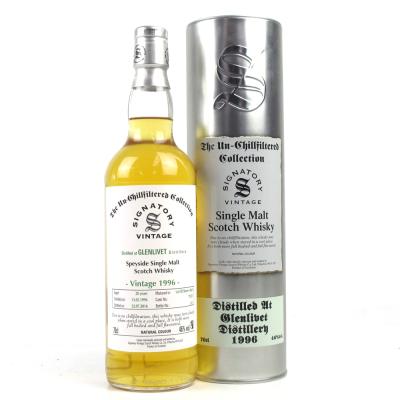 Glenlivet 1996 Signatory Vintage 20 Year Old Glenlivet 1996 Signatory Vintage 20 Year Old