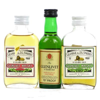 Glenlivet 1970/80s Miniature Selection Glenlivet 1970/80s Miniature Selection