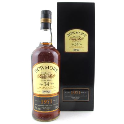 Image for Bowmore 1971 34 Year Old