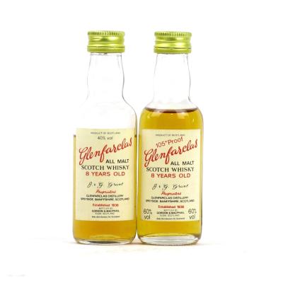 Glenfarclas 8 Year Old Miniature Selection / Including 105 Proof Glenfarclas 8 Year Old Miniature Selection / Including 105 Proof