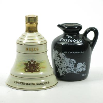 Bell's Cherrybank Gardens and Culloden Decanters 2 x 5cl Bell's Cherrybank Gardens and Culloden Decanters 2 x 5cl
