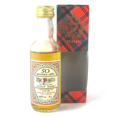 MacPhail's 1938 50 Year Old Pure Malt Miniature 5cl