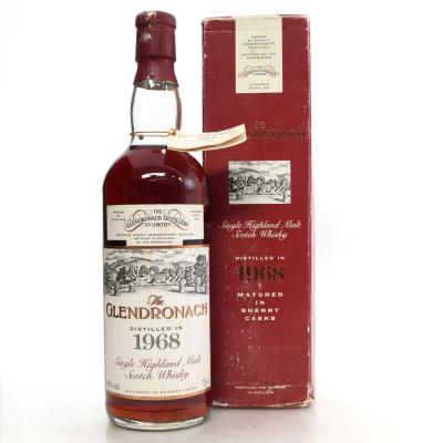 Image for Glendronach 1968 Single Cask 25 Year Old #17 - All Nippon Airways