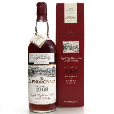 Image for Glendronach 1968 Single Cask 25 Year Old #16 - All Nippon Airways
