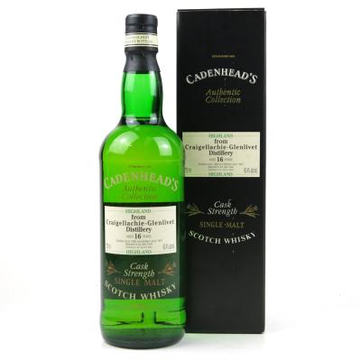 Craigellachie 1980 Cadenhead's 16 Year Old