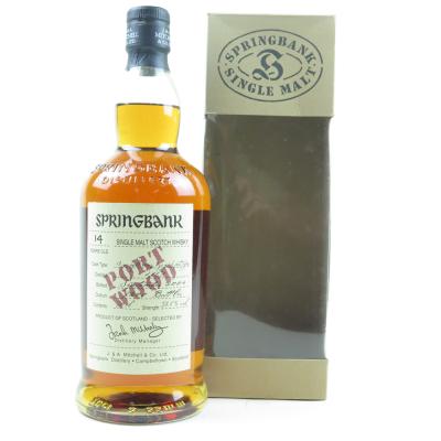 Springbank 1989 14 Year Old Port Wood