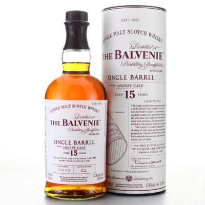 Balvenie 15 Year Old Sherry Cask Single Barrel #16293