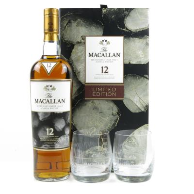 Macallan 12 Year Gift Pack / Including Two Glasses Macallan 12 Year Gift Pack / Including Two Glasses