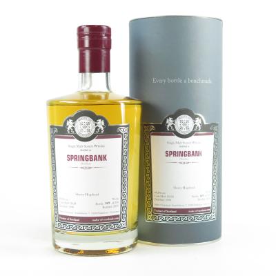Springbank 1998 Malts of Scotland Single Cask Springbank 1998 Malts of Scotland Single Cask