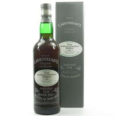Dufftown 1979 Cadenhead's 16 Year Old Dufftown 1979 Cadenhead's 16 Year Old