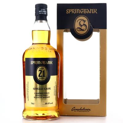 Springbank 21 Year Old Single Cask / UK Exclusive