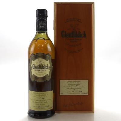 Image for Glenfiddich 1972 Vintage Reserve 32 Year Old