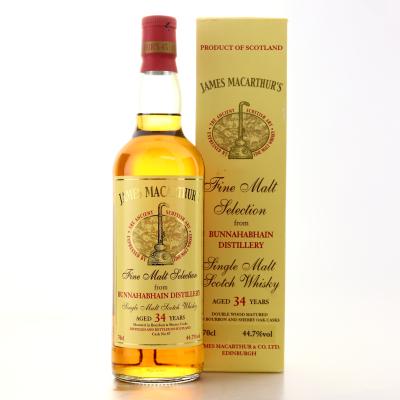 Bunnahabhain 1980 James MacArthur 34 Year Old