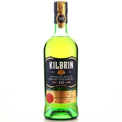 Kilbrin 10 Year Old Irish Single Malt 75cl / US Import