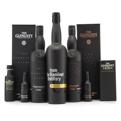 Glenlivet Alpha, Cipher, Code 3 x 70cl / with Matching Miniatures