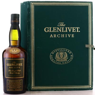 Glenlivet 21 Year Old Archive 1990s / Book Presentation