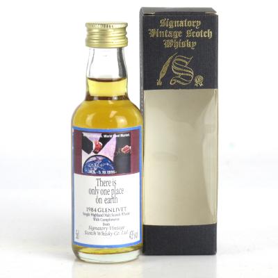 Glenlivet 1984 Signatory Vintage Miniature 5cl