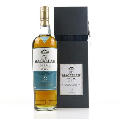 Macallan 15 Year Old Fine Oak / Gift Box