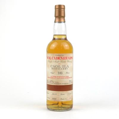 Caol Ila 1977 Cadenhead's 16 Year Old Cask Strength Single Cask