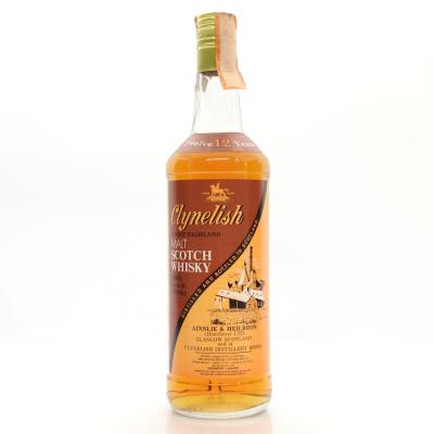 Clynelish 12 Year Old Ainslie and Heilbron 1980s / Widimport