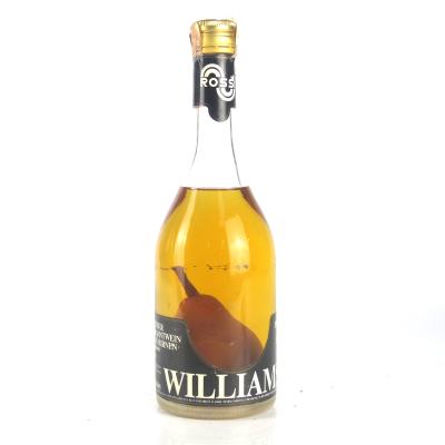 Rossi Williams Pear Liqueur 50cl 1960s