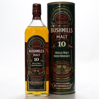 Bushmills 10 Year Old Single Malt 1 Litre