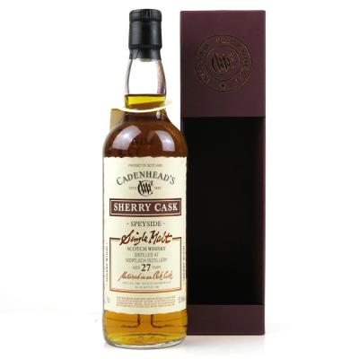 Mortlach 1988 Cadenhead's 27 Year Old Sherry Mortlach 1988 Cadenhead's 27 Year Old Sherry