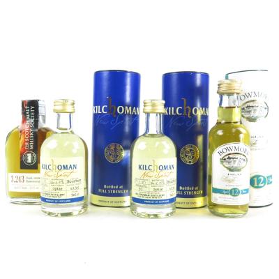 Bowmore / Kilchoman 4 x 5cl Including SMWS 3.243