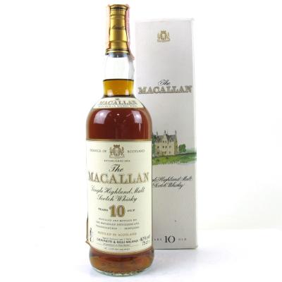 Macallan 10 Year Old 1990s 