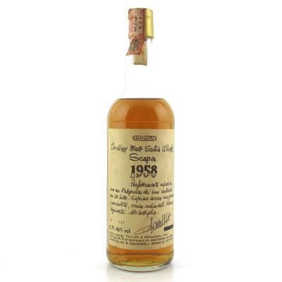 Image for Scapa 1958 Samaroli  - Handwritten Labels
