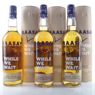 Raasay While We Wait 1st-3rd Edition / 3 x 70cl​