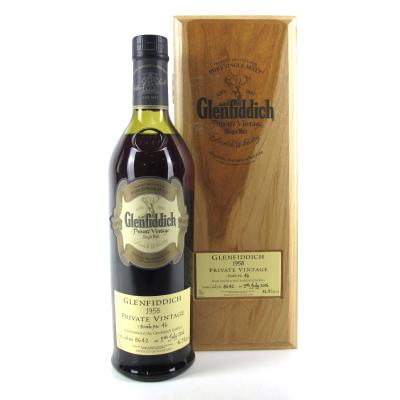 Glenfiddich 1958 Private Vintage