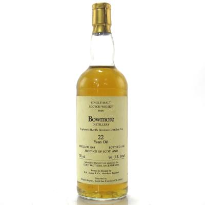 Image for Bowmore 1964 for Corti 22 Year Old 75cl
