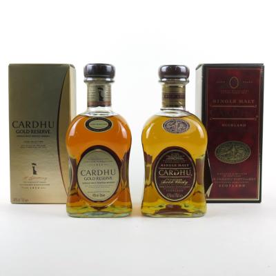 Cardhu 12 Year Old and Gold Reserve 2 x 70cl