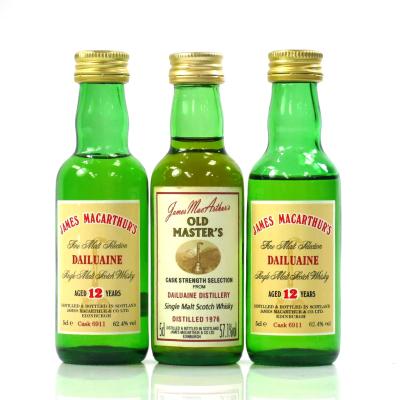 Dailuaine James MacArthur Miniatures 3 x 5cl