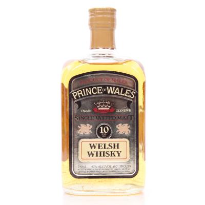 Prince of Wales Single Vatted Malt 10 Year Old Welsh Whisky 75cl / US Import