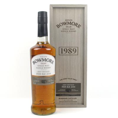 Image for Bowmore 1989 24 Year Old Fèis Ìle 2014 Image for Bowmore 1989 24 Year Old Fèis Ìle 2014