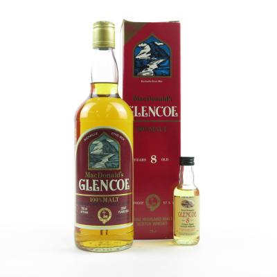 MacDonald's Glencoe 8 Year Old 100 Proof 1980s / Including 1990s Miniature MacDonald's Glencoe 8 Year Old 100 Proof 1980s / Including 1990s Miniature