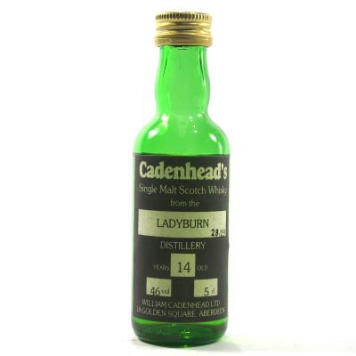 Ladyburn Cadenhead's 14 Year Old Miniature 5cl