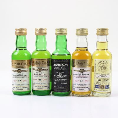 Clynelish / Brora Miniatures 5 x 5cl