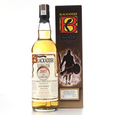 Glen Moray 2007 Blackadder 10 Year Old / Raw Cask