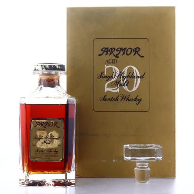 Glenfarclas 20 Year Old Decanter / Armor