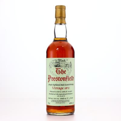 Caperdonich 1972 The Prestonfield 16 Year Old