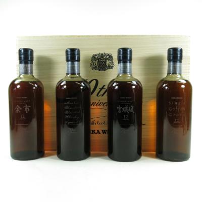 Nikka 70th Anniversary Gift Pack 4 x 70cl Nikka 70th Anniversary Gift Pack 4 x 70cl