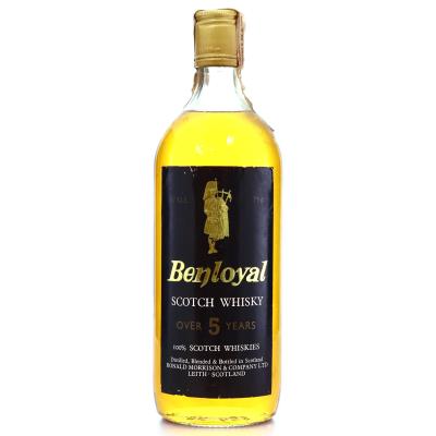 Ben Loyal 5 Year Old Blended Scotch Whisky 1970s