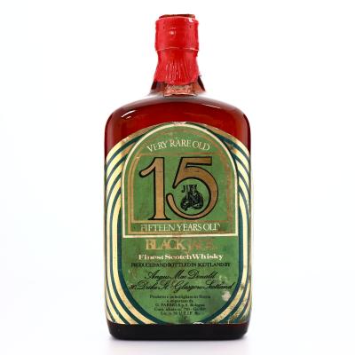 Black Jack 15 Year Old Pure Highland Malt 1980s / Fabbri Import