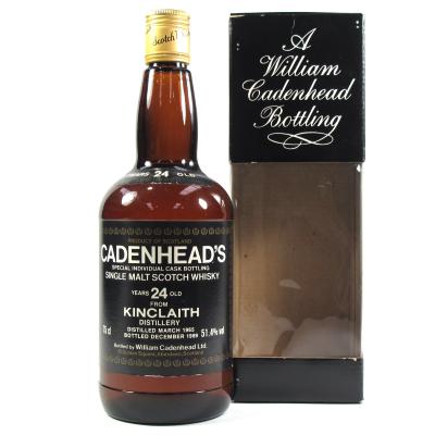 Kinclaith 1965 Cadenhead's 24 Year Old