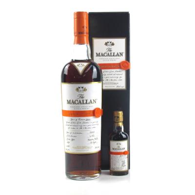 Macallan 1997 Easter Elchies 2010 / Including 5cl Miniature